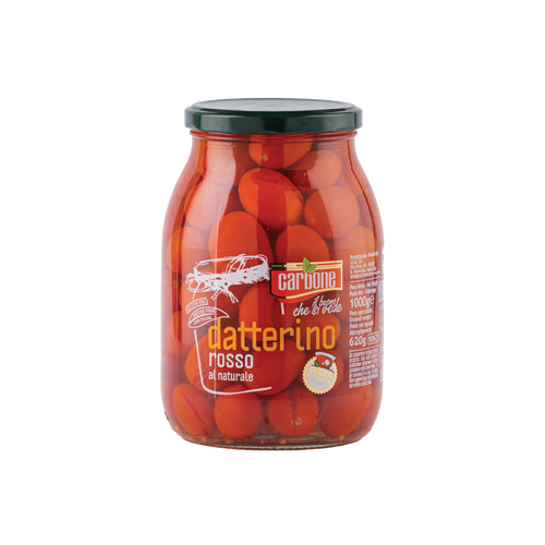 Datterino Rosso Naturale (Red Datterino Tomato in Water) - Carbone 1062ml