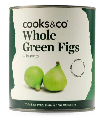 Whole Green Figs in Syrup 6x850g