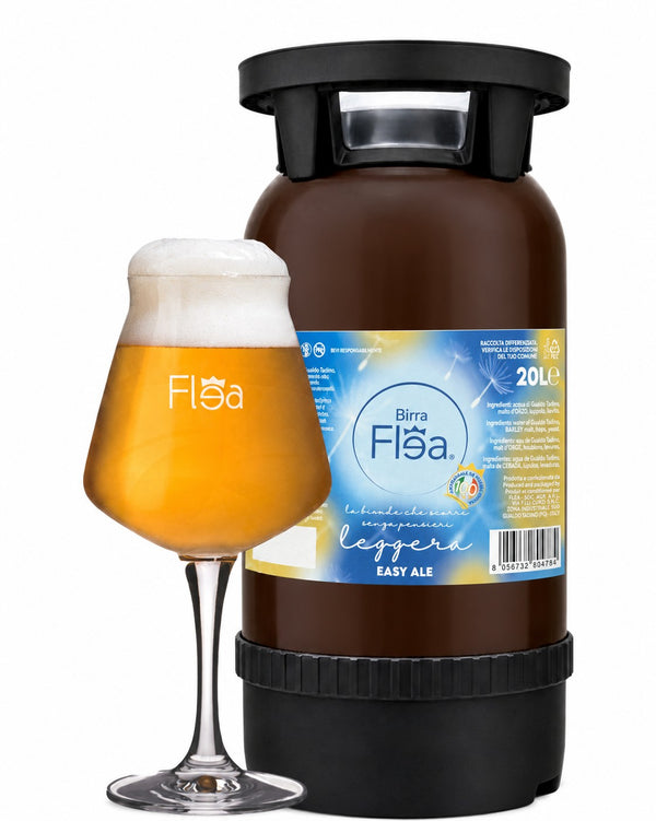 Birra Flea Easy Ale Leggera Chiara 4.5% 20ltr Keg