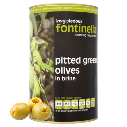 Green Pitted olives 4.25kg (2.5kg)