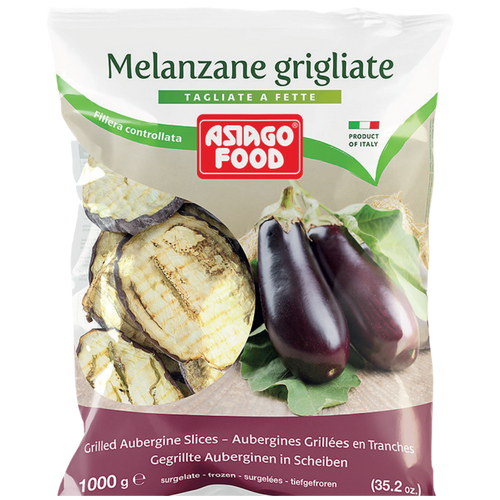 Grilled Aubergine, Frozen