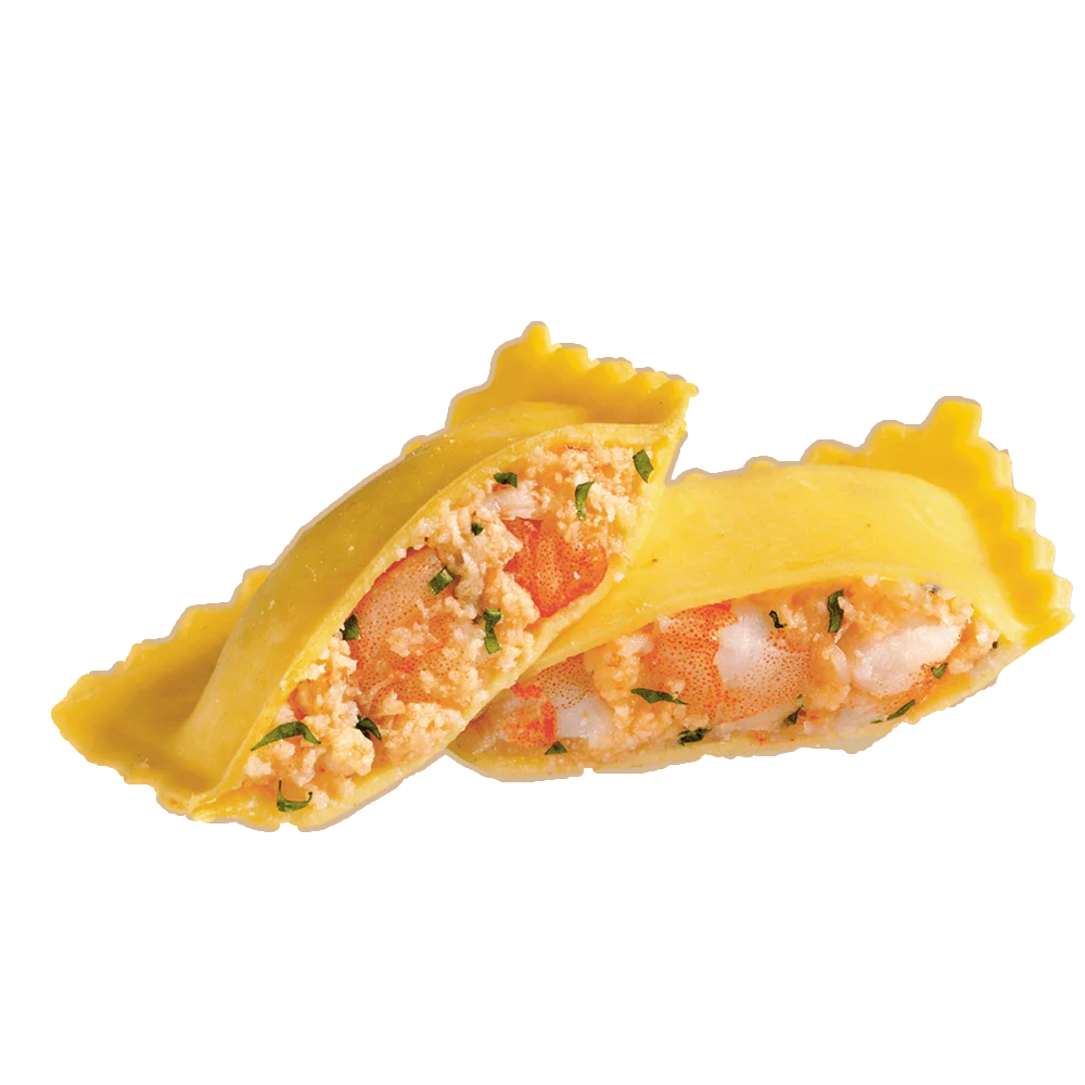 Tortelli ai crostacei (Prawn, Crab and Lobster)