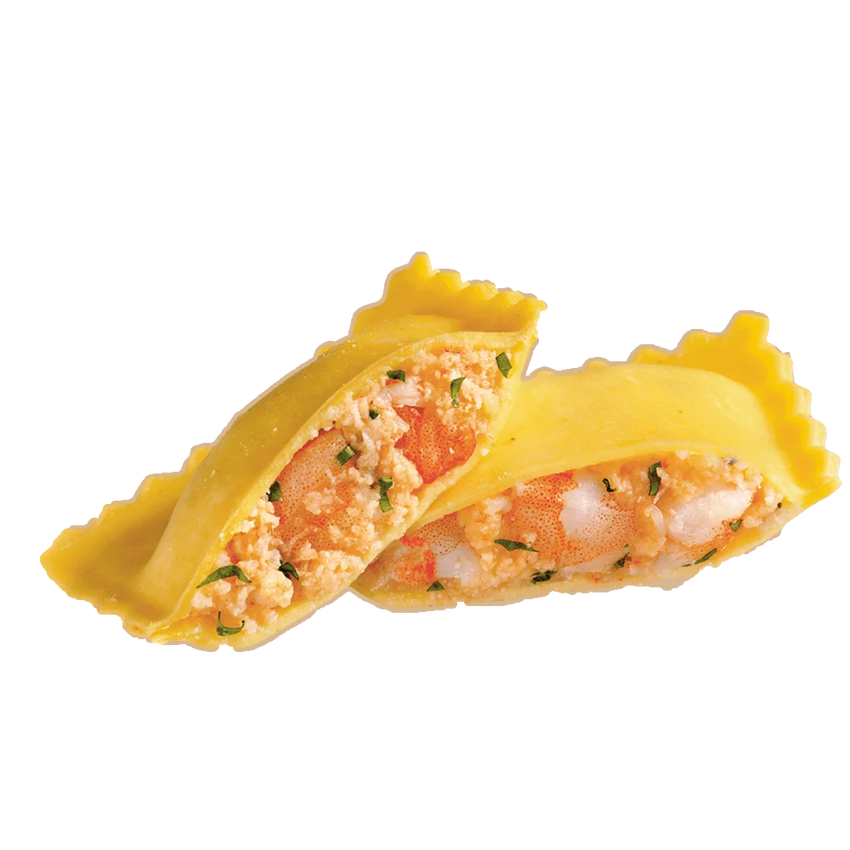 Tortelli ai crostacei (Prawn, Crab and Lobster)