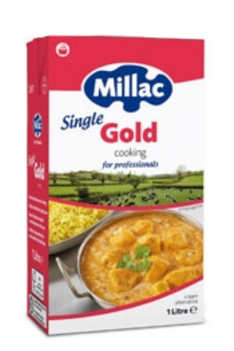Single Cream UHT - Millac 12x1ltr