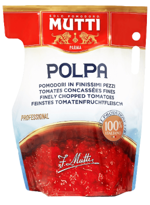 Mutti - Polpa Finely Chopped Tomatoes 2x5kg