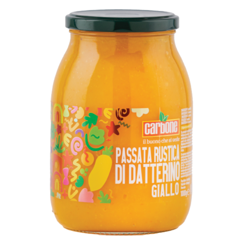 Passata Rustico di Datterino Giallo (Yellow Datterini Passata) 1062ml