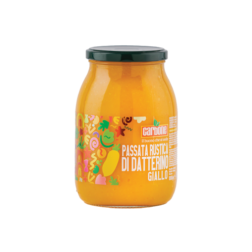 Passata Rustico di Datterino Giallo (Yellow Datterini Passata) - Carbone 1062ml