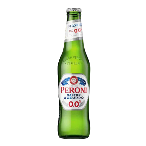 Peroni Nastro Azzuro 0.0% - Alcohol Free Glass 24 x 33cl