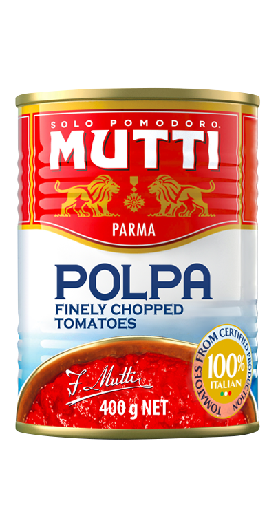 Mutti - (Retail) Polpa Finely Chopped Tomatoes 12x400g
