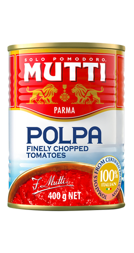 Mutti - (Retail) Polpa Finely Chopped Tomatoes 12x400g
