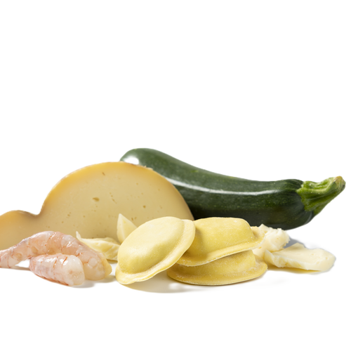 Ravioli Courgette and Shrimp (Zucchine e Gamberetti) 2.5kg