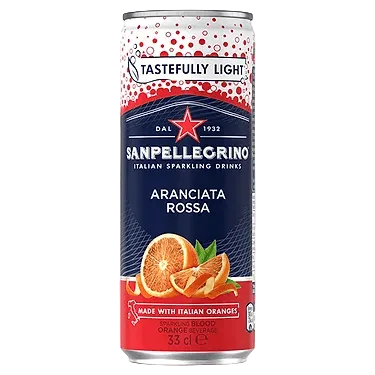 San Pellegrino Blood Orange 24 x 33cl Cans