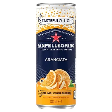 San Pellegrino Aranciata 24 x 33cl Cans