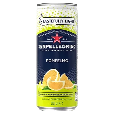 San Pellegrino Pompelmo (Grapefruit) 12 x 33cl Cans