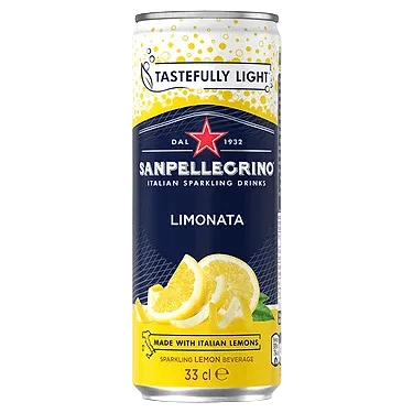San Pellegrino Limonata 24 x 33cl Cans