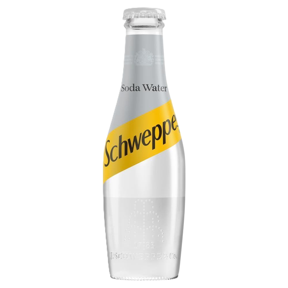 Schweppes Soda Water 24 x 200ml