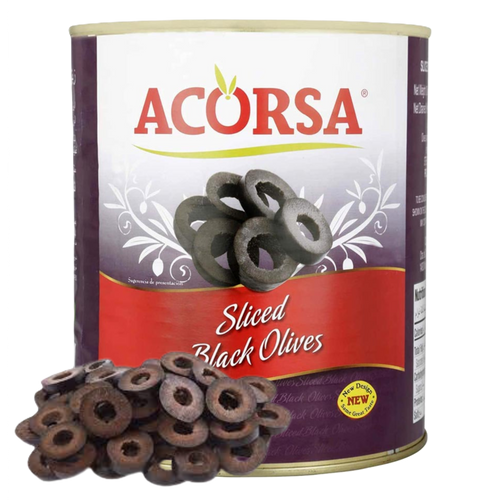 Sliced Black olives 2.8kg (1.6kg)