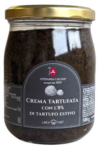 Truffle Cream with 8% Summer Truffle - Stefania Calugi 500g
