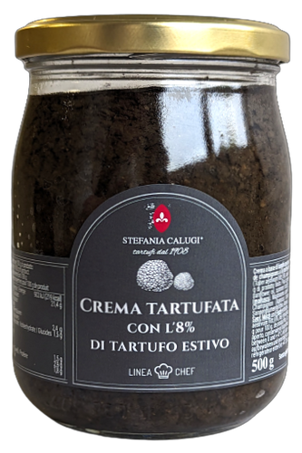 Truffle Cream with 8% Summer Truffle - Stefania Calugi 500g