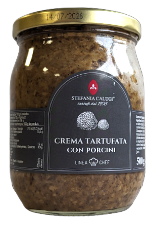 Truffle Cream with Porcini Mushroom - Stefania Calugi 500g