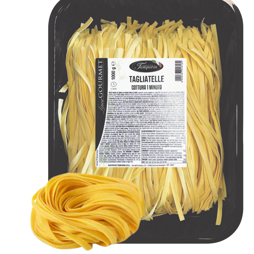 Fresh Tagliatelle - 1 Minute Cooking Time